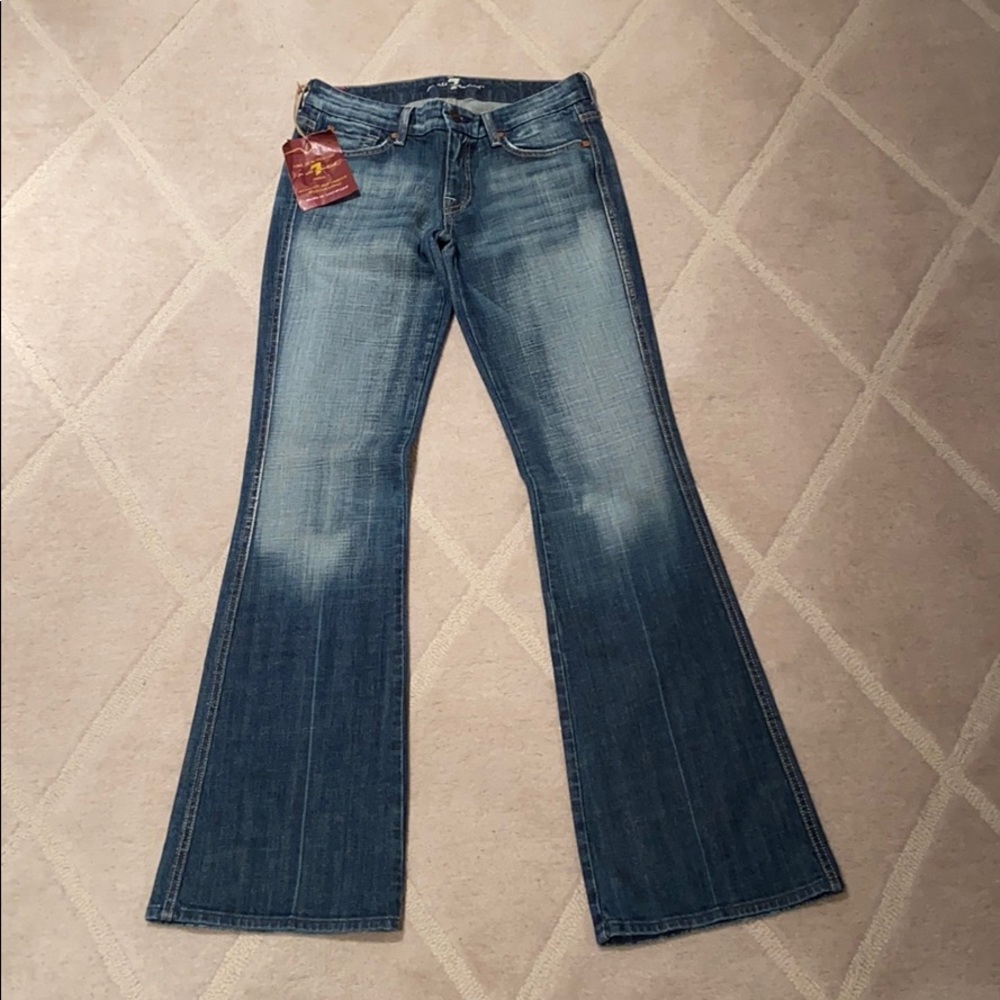 7 For All Man Kind- Women’s Slim Flare Jeans